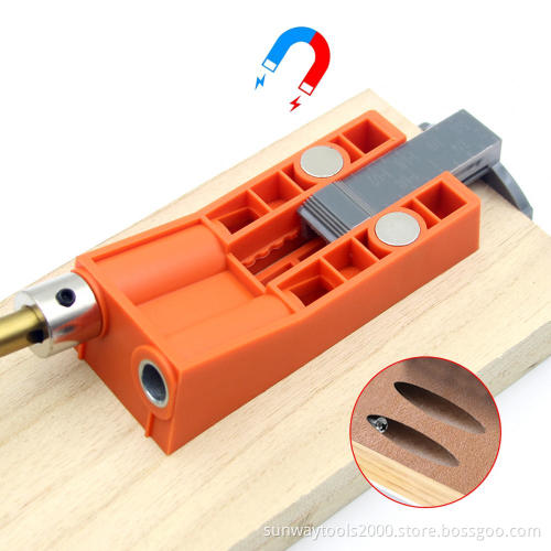 Twin Pocket Hole Jig System of Two Holes